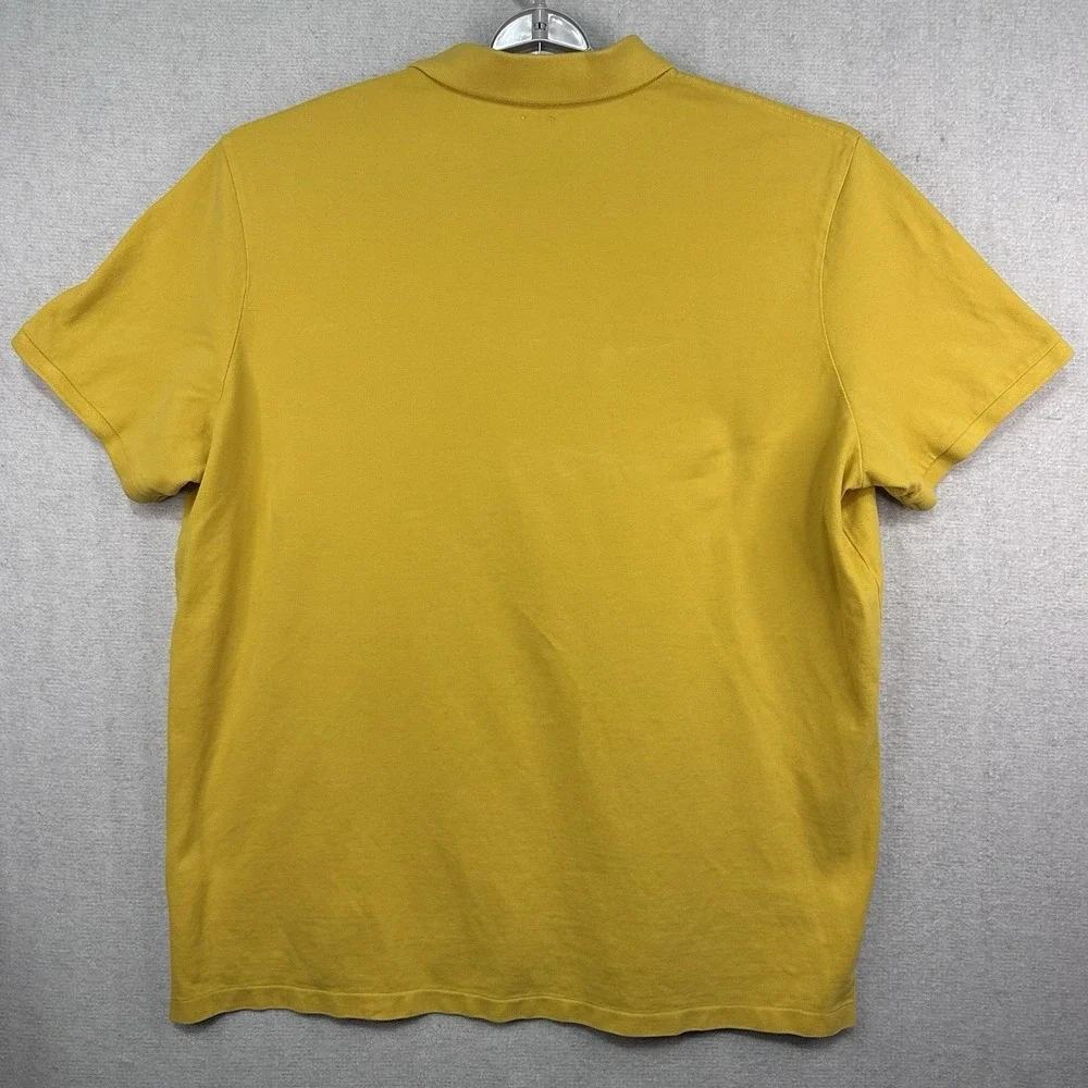 Polo Ralph Lauren Classic Fit Men's Yellow XXL Polo Shirt Black Pony